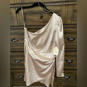 Light gold colored dress